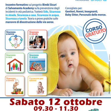 Corso BIMBI SICURI – Gratuito.